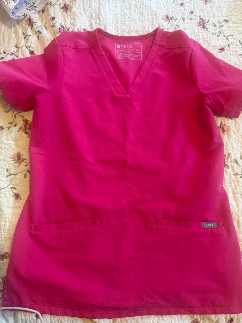 Figs XXS shocking pink sold out color